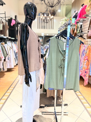 Top Sofie - Taupe